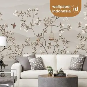 pasang wallpaper dinding custom