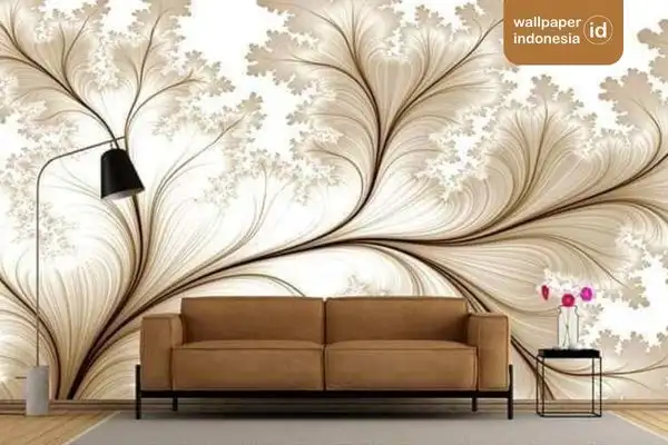 pasang wallpaper dinding custom