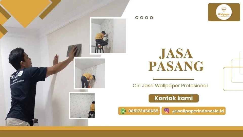 ciri jasa wallpaper profesional
