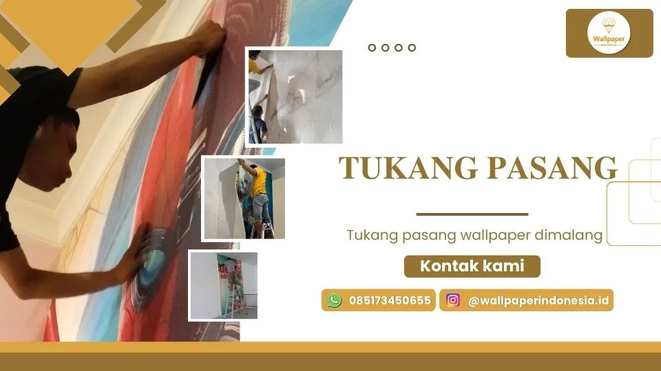 Tukang pasang wallpaper dimalang