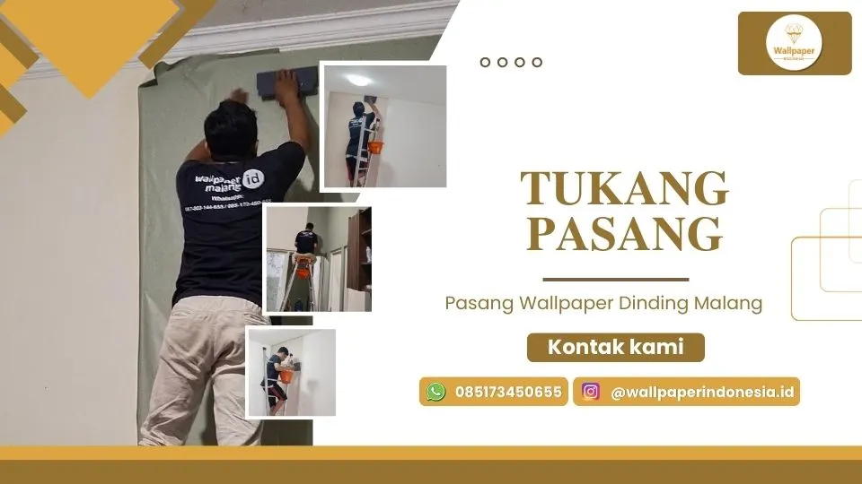 Pasang Wallpaper Dinding Malang