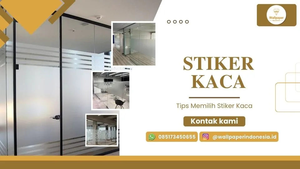 tips memilih stiker kaca
