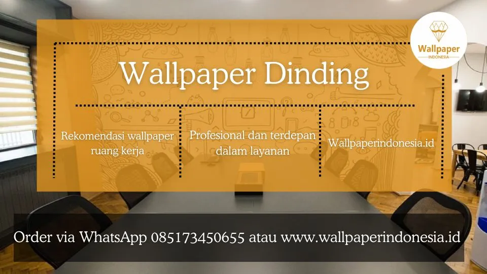 rekomendasi wallpaper ruang kerja
