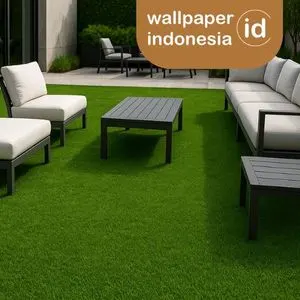 Perbandingan rumput sintetis dan asli