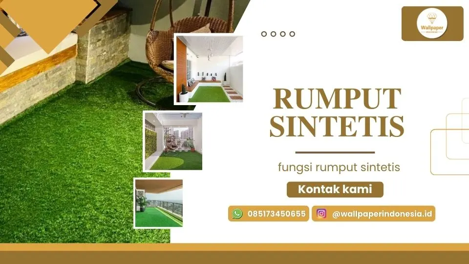 fungsi rumput sintetis