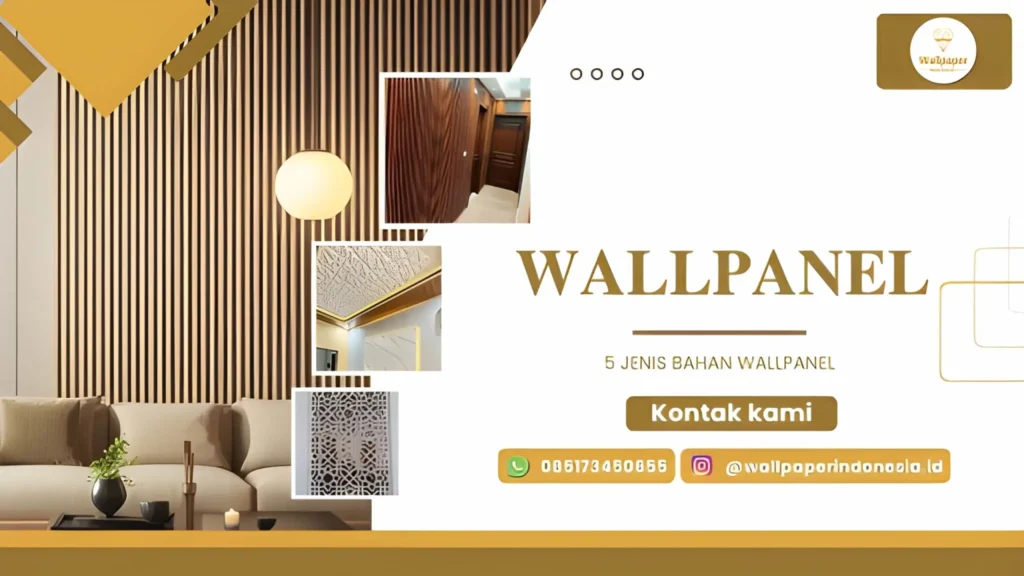5 Jenis bahan wallpanel