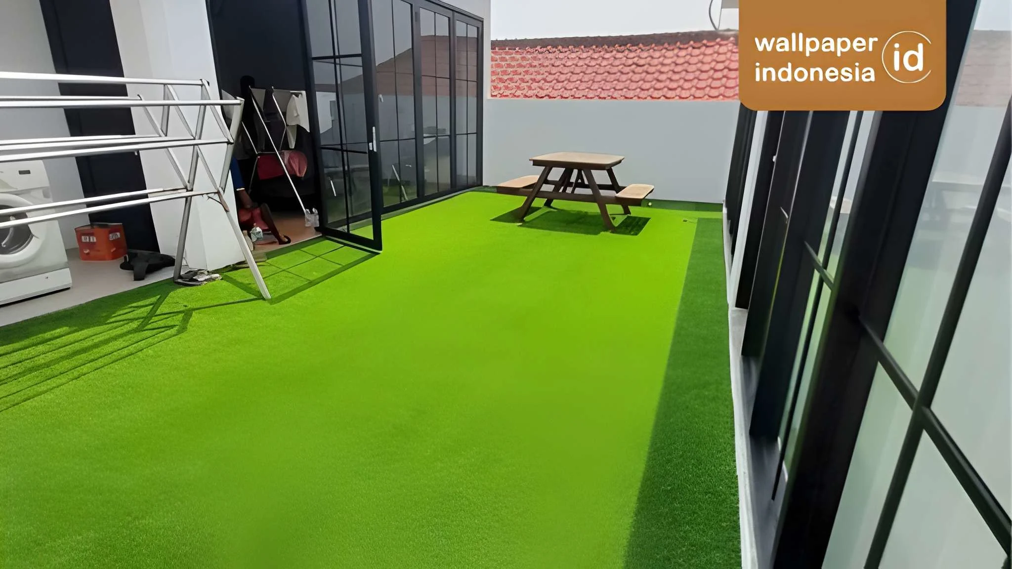 Inpirasi pemasangan rumput sintetis