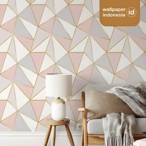 apartemen dengan wallpaper vinyl