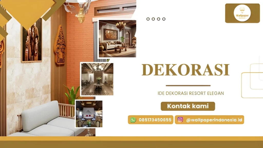 ide dekorasi resort elegan