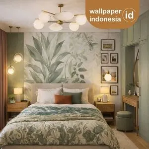 wallpaper custom untuk apartemen