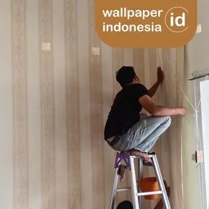 mengatasi wallpaper terlihat potongan