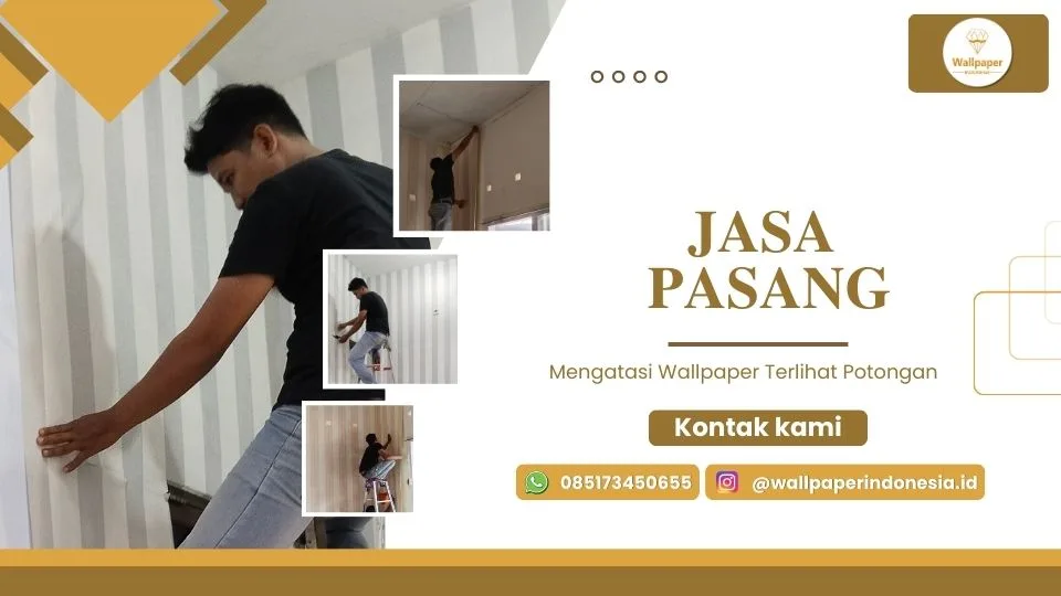 mengatasi wallpaper terlihat potongan
