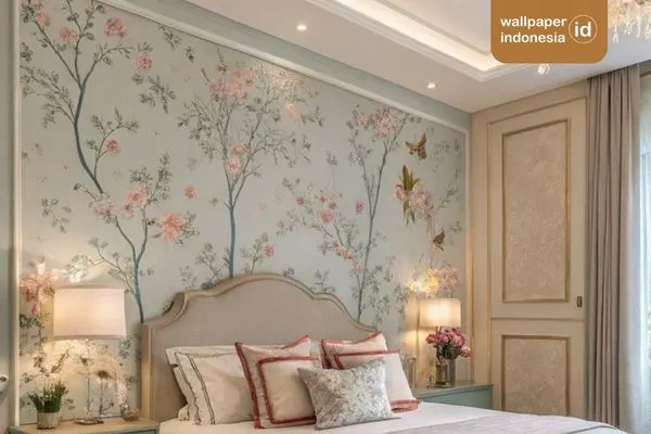 motif wallpaper custom ruang