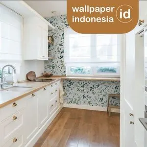 wallpaper dinding dapur minimalis
