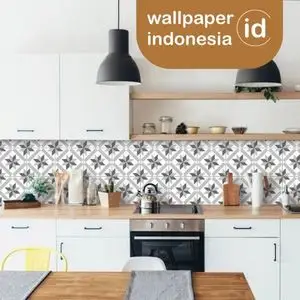 wallpaper dinding dapur minimalis