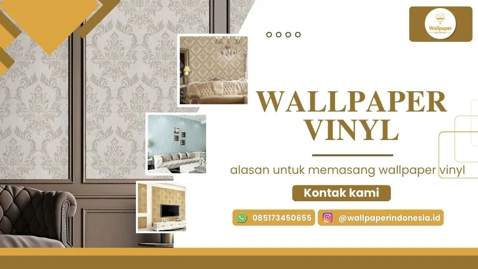 alasan untuk memasang wallpaper vinyl