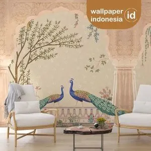 motif wallpaper custom ruang