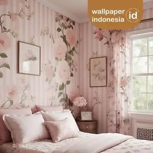 motif wallpaper custom ruang