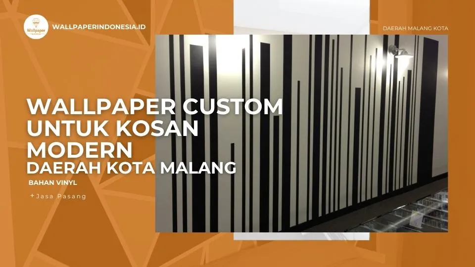 Wallpaper Custom Untuk Kosan Modern