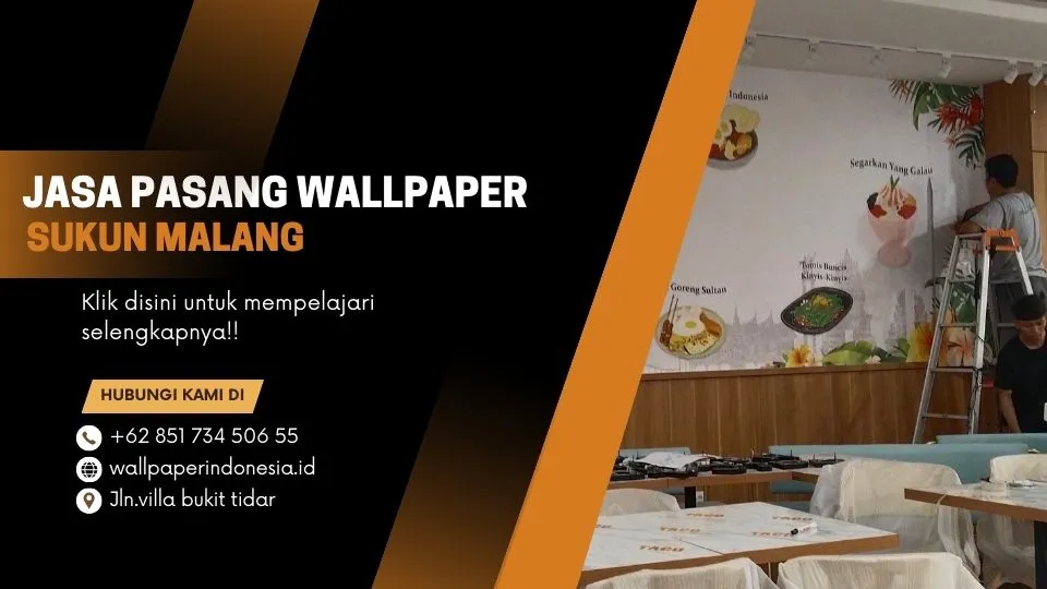 Jasa pasang wallpaper sukun malang