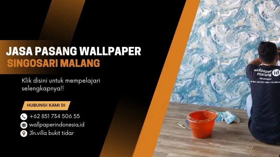 Jasa pasang wallpaper singosari malang