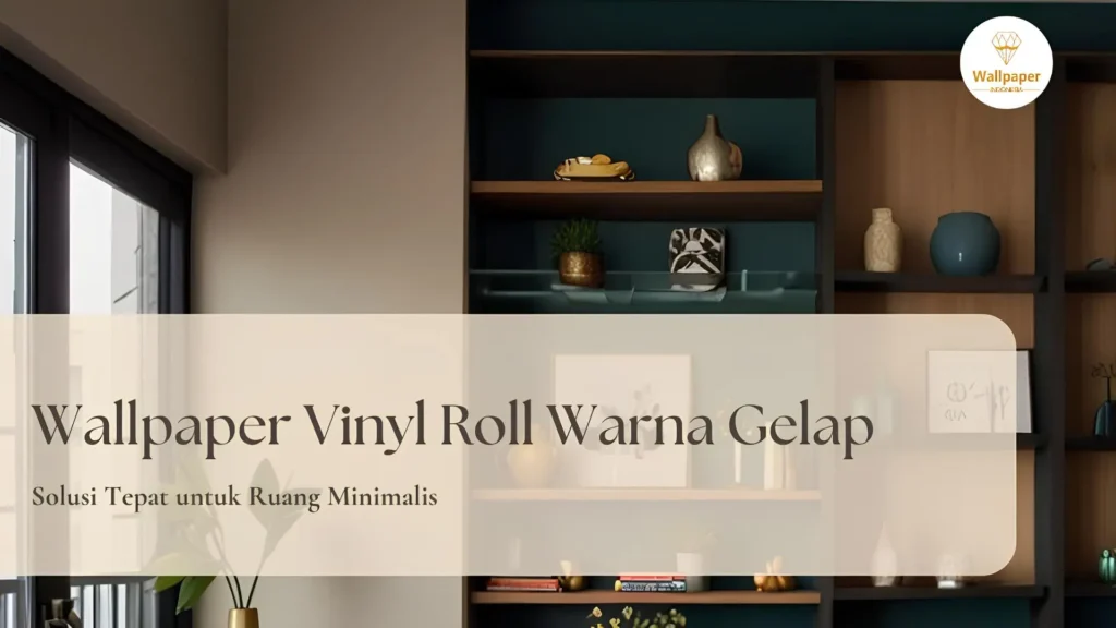 wallpaper vinyl warna gelap