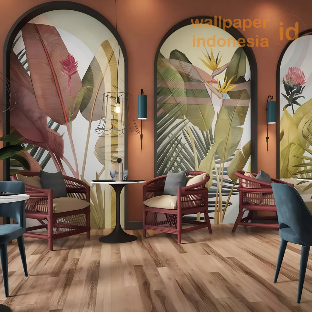 Pemasangan Wallpaper Custom untuk Hotel