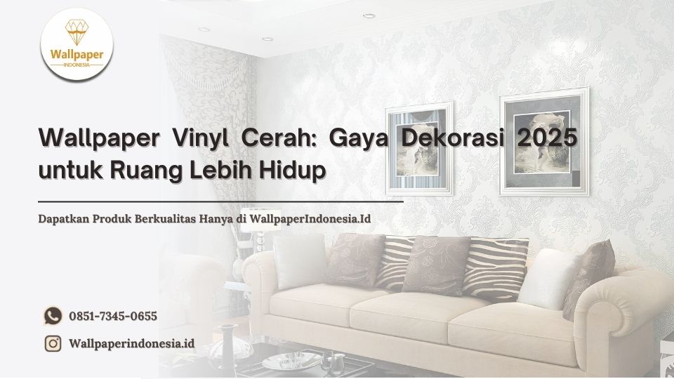 wallpaper vinyl cerah atassss