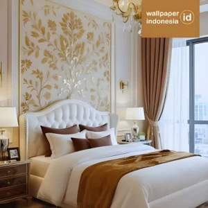 wallpaper kamar tidur mewah