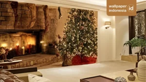 wallpaper custom tema natal