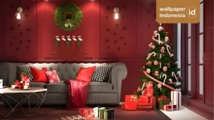 wallpaper custom tema natal