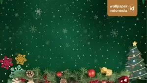 wallpaper custom tema natal