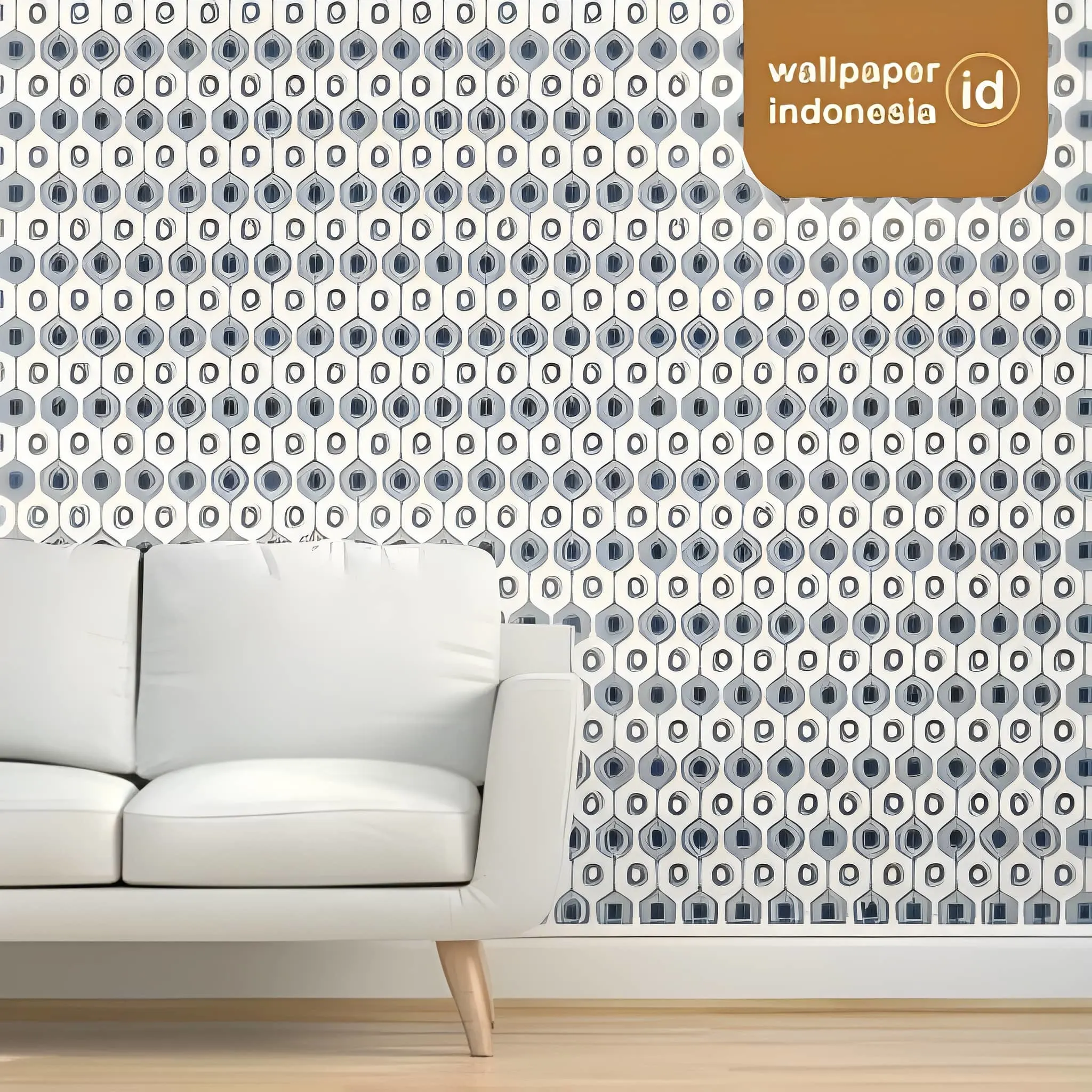 pemasangan wallpaper dinding dapur