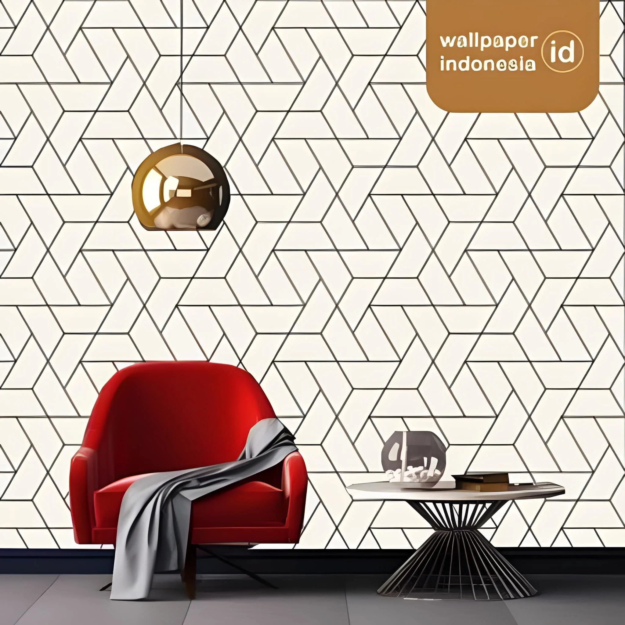pemasangan wallpaper dinding dapur