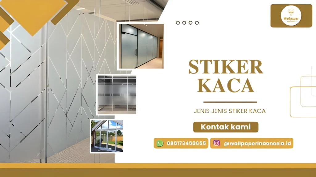 Jenis jenis stiker kaca