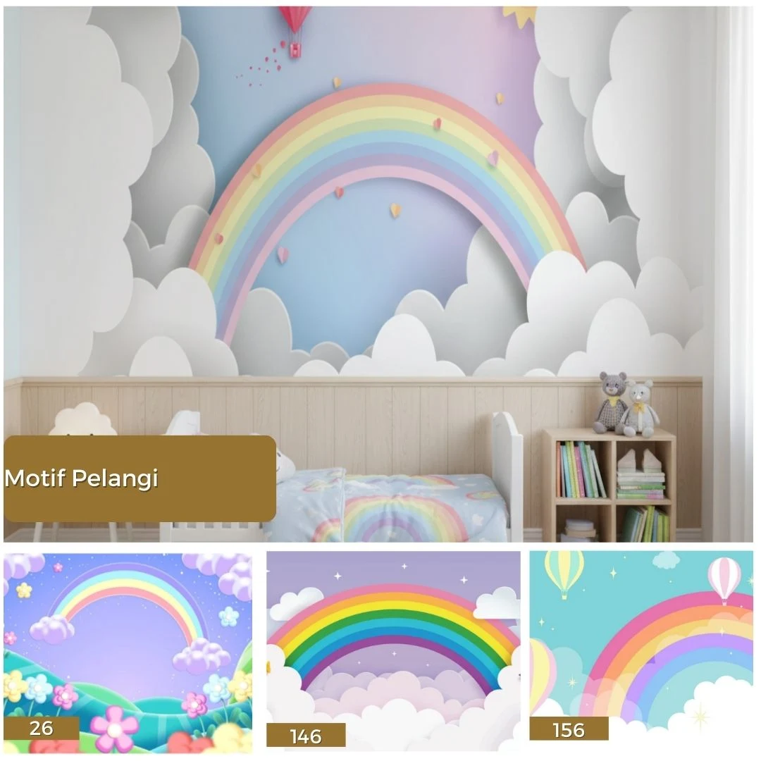 Motif Pelangi