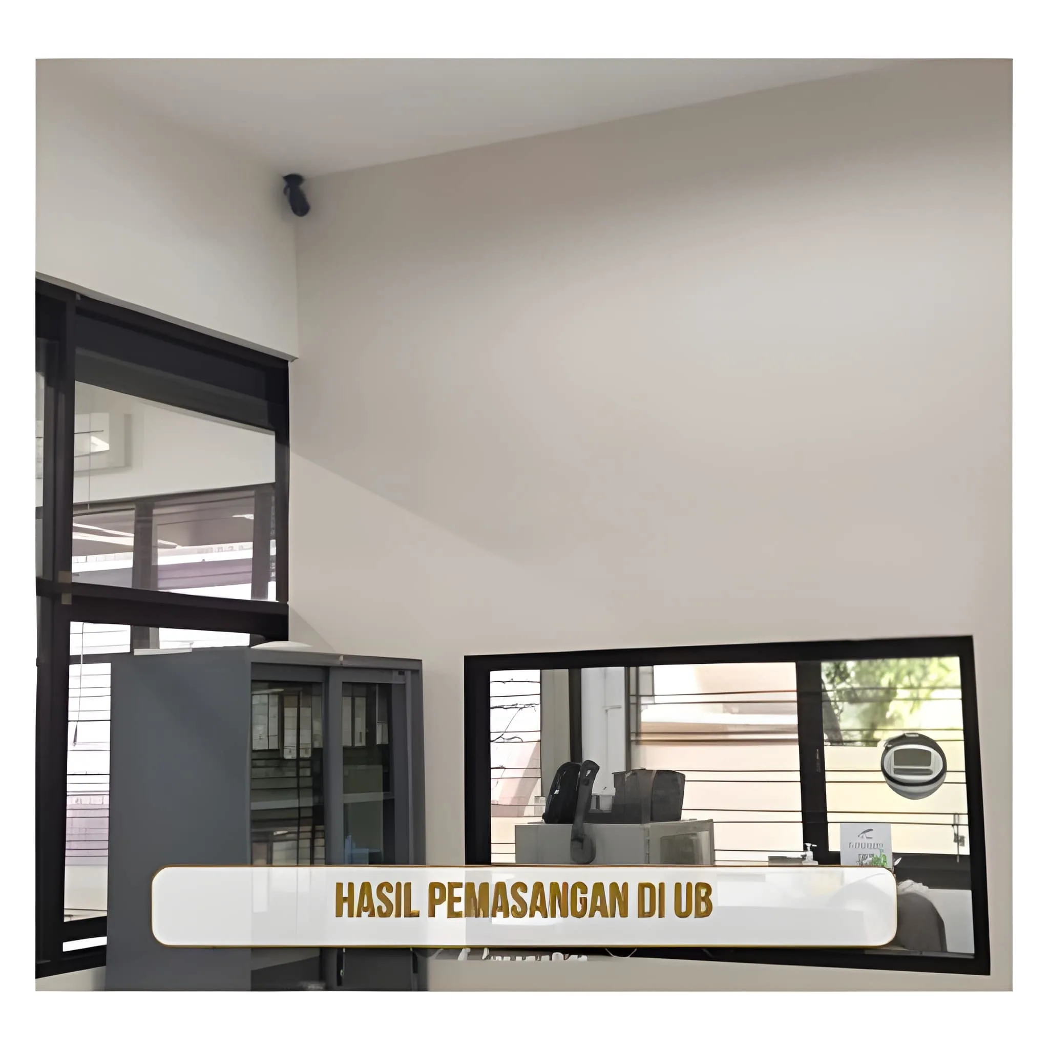 Hasil Pemasangan di ub