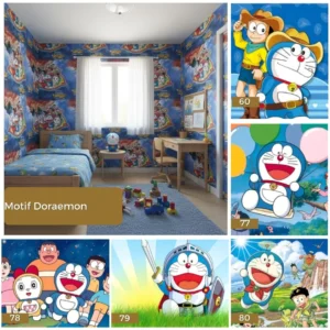 Motif Doraemon