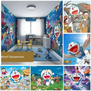 Motif Doraemon