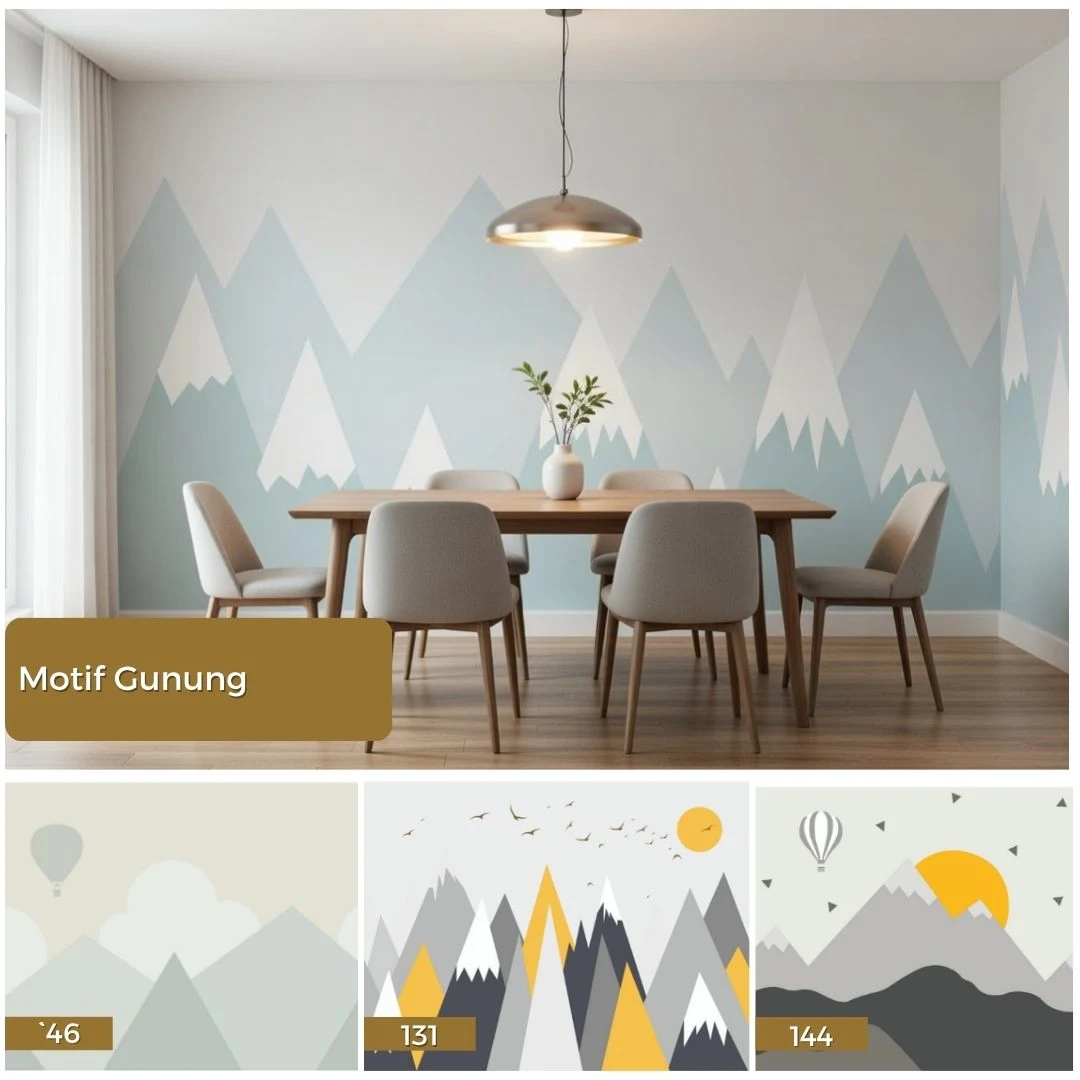 Motif Gunung