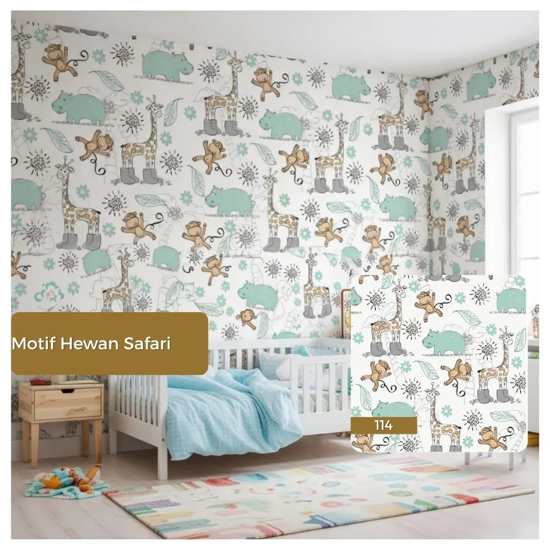 Motif Hewan safari