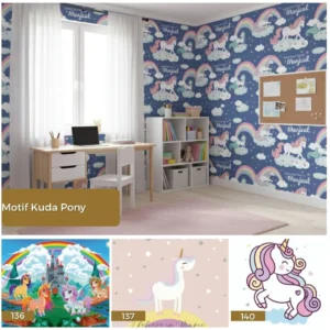 Motif Kuda Pony 2