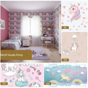 Motif Kuda Pony