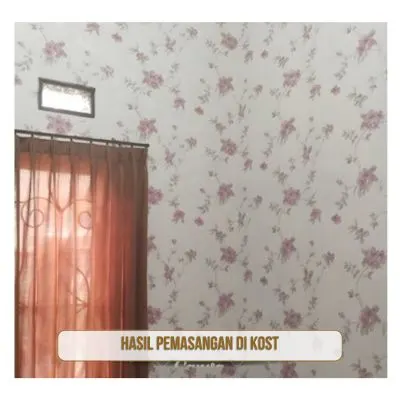 hasil pemasangan di kost