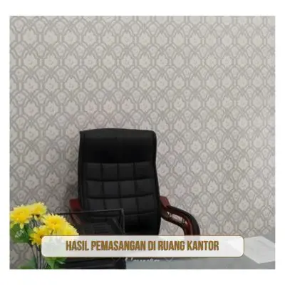 hasil pemasangan di ruang kantor