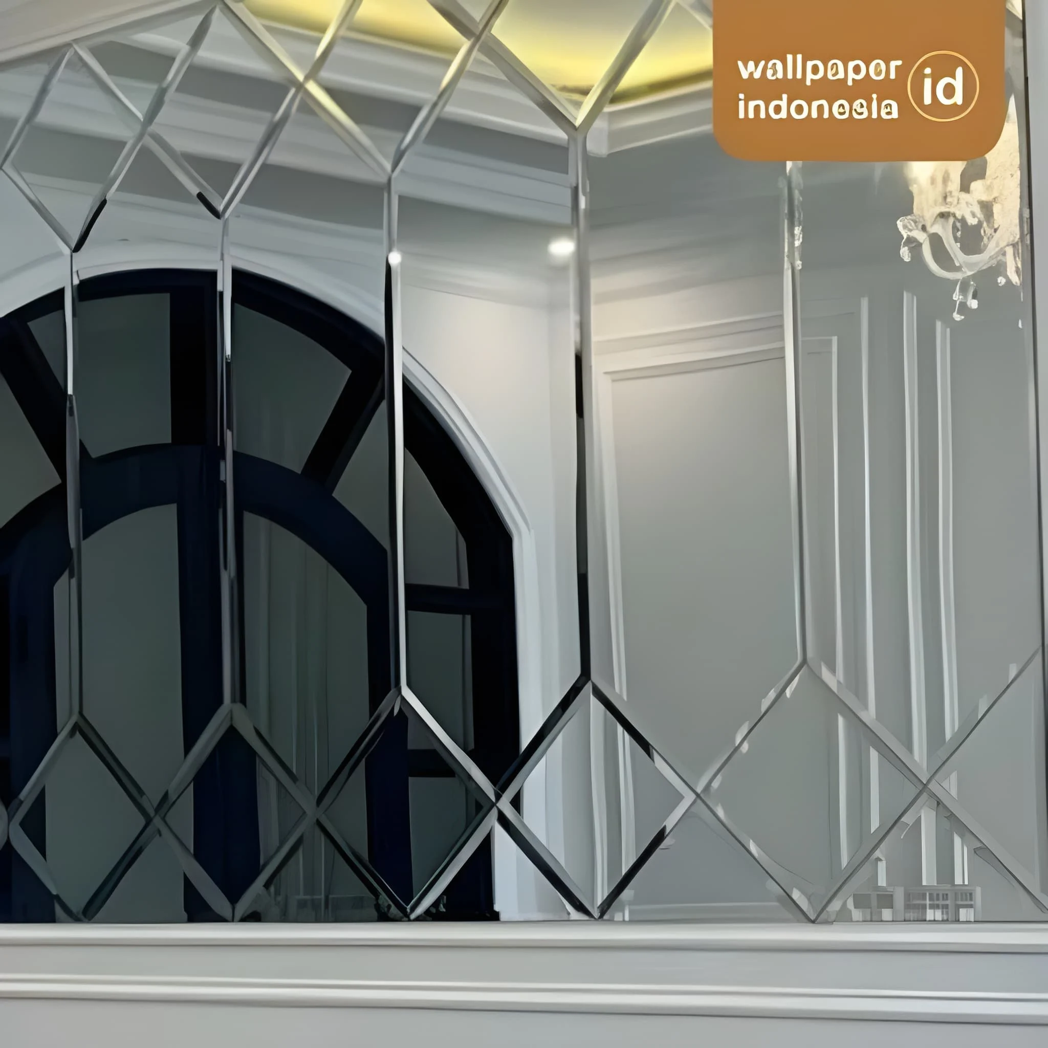 Kaca Bevel untuk Interior Rumah (h)