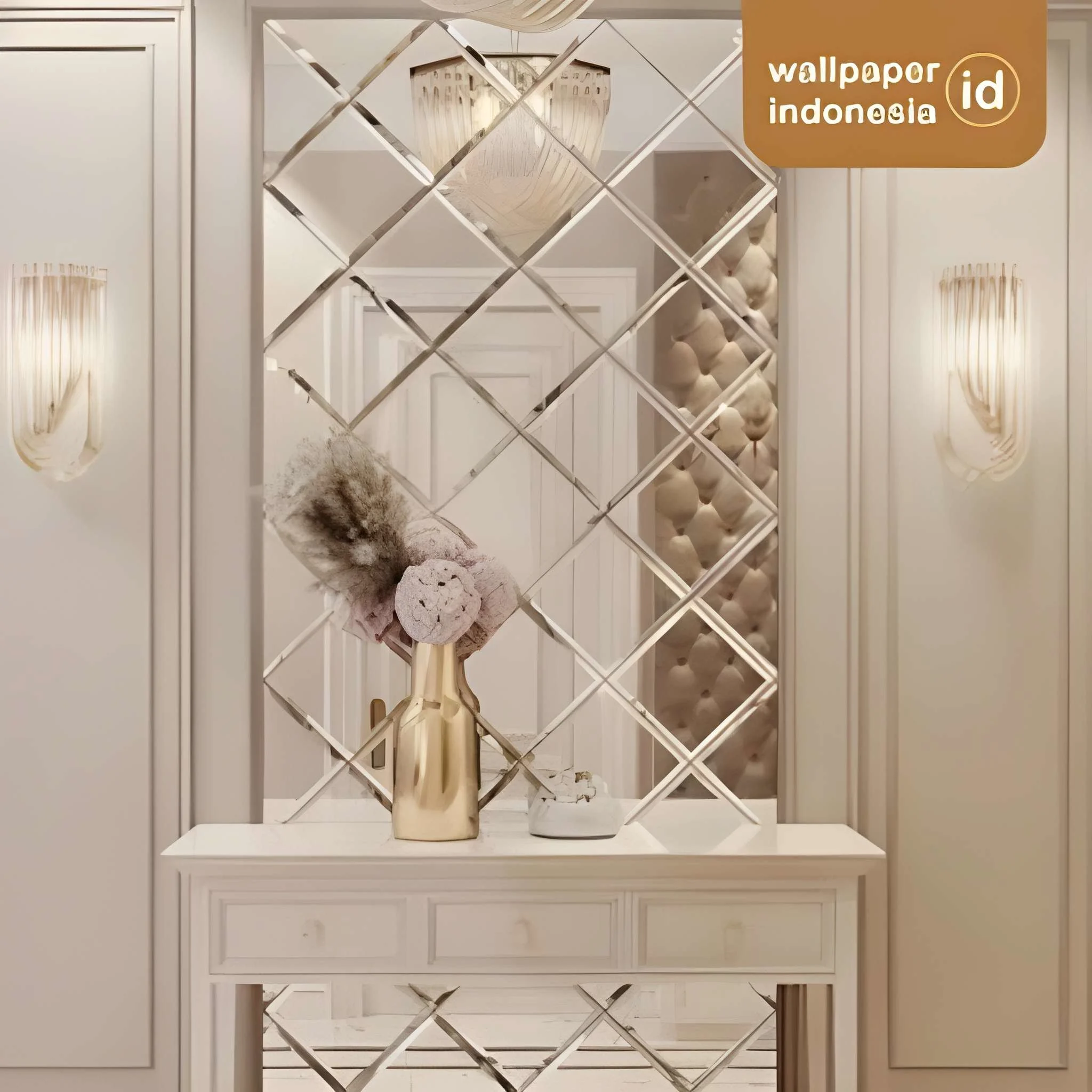 Kaca Bevel untuk Interior Rumah (h)