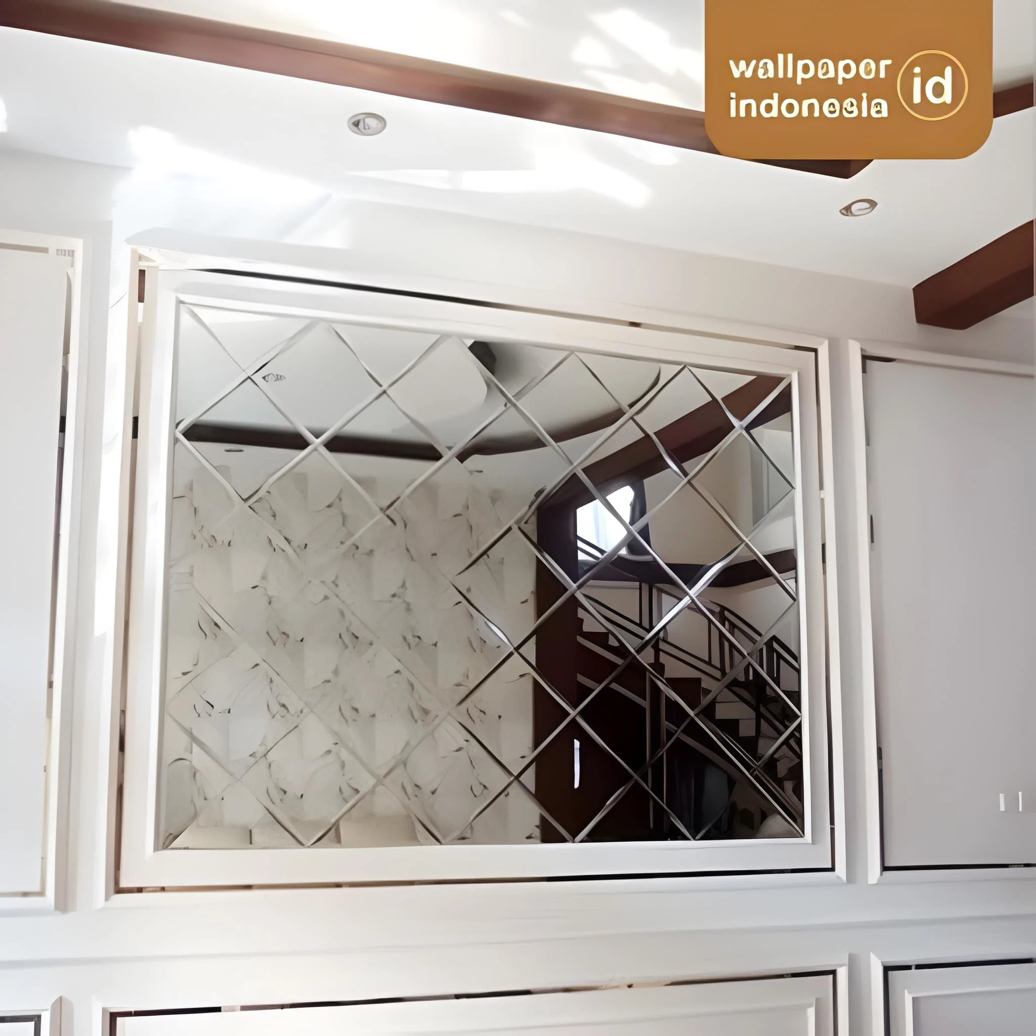 Kaca Bevel untuk Interior Rumah (h)