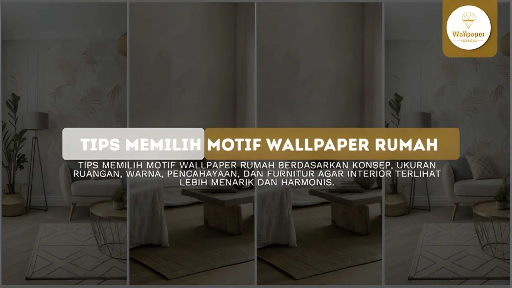 Tips Memilih Motif Wallpaper Rumah