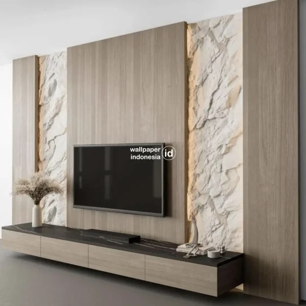 Backdrop Televisi modern